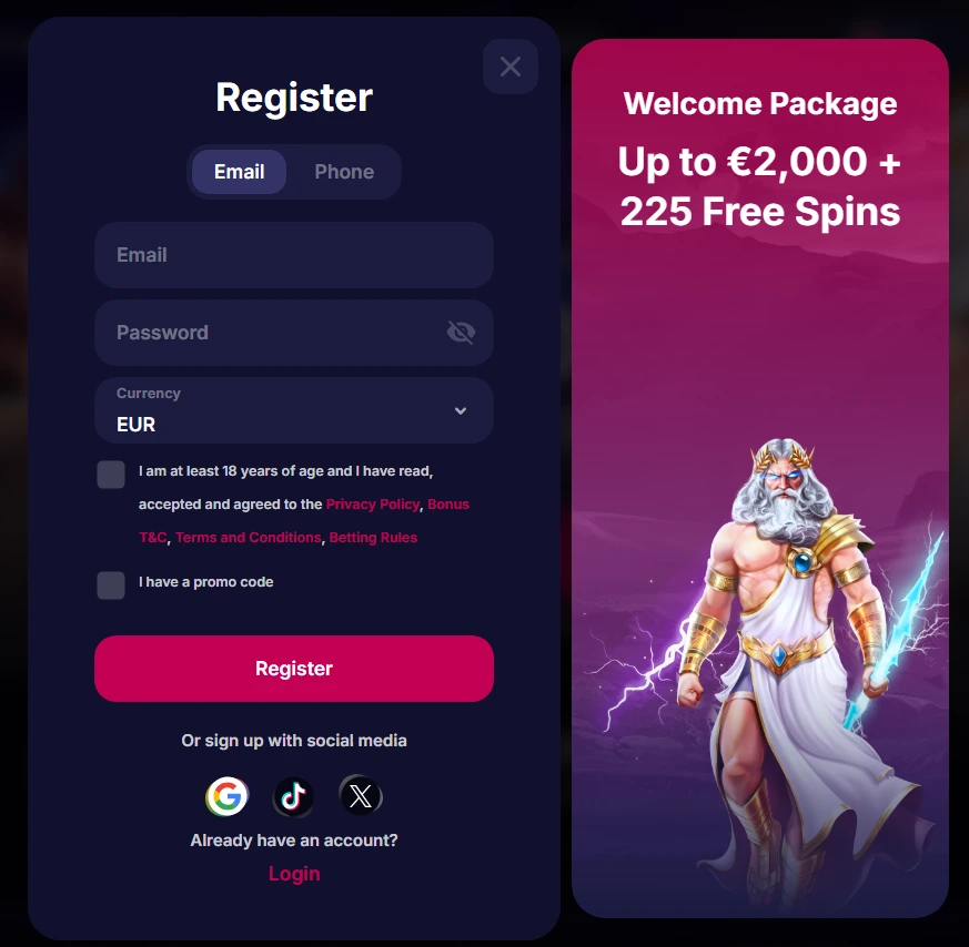 NV Casino regisztráció és magyar fiók létrehozása